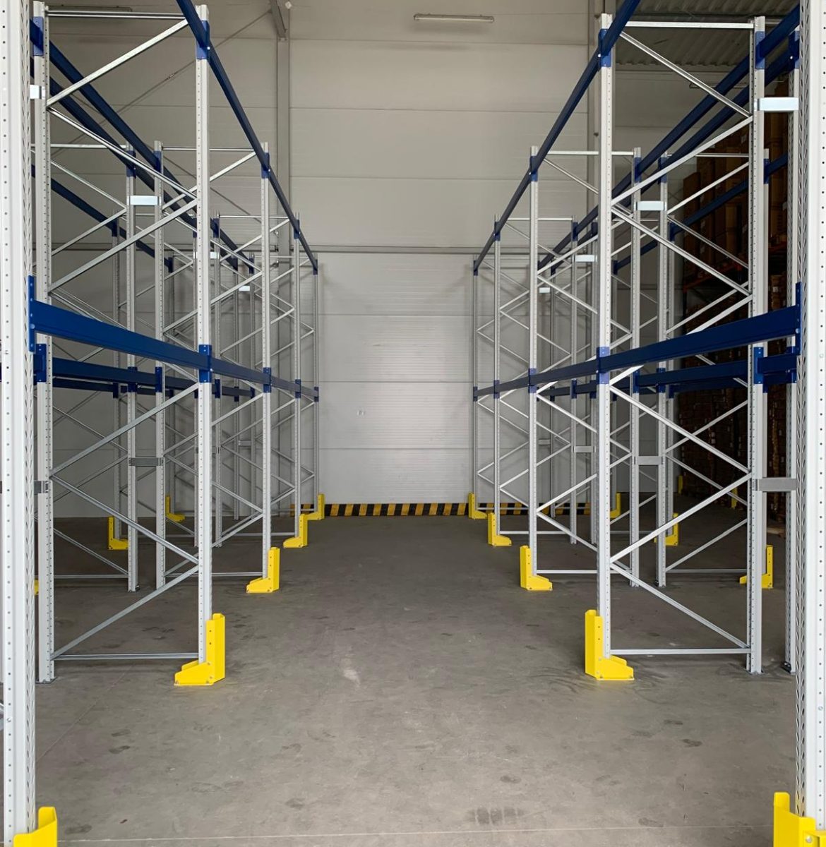 Regały paletowe hurtownia Białystok - system wysokiego składowania Aptel MS Regały Regały paletowe hurtownia wielobranżowa Białystok Aptel - magazyn wysokiego składowania MS Regały Podlasie