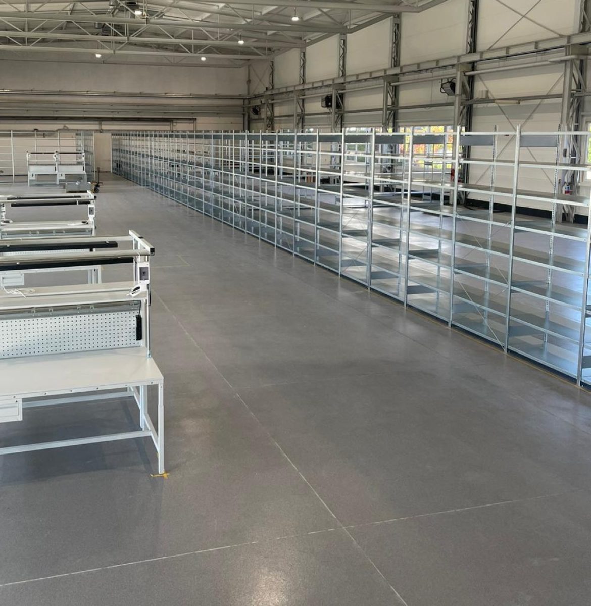 Regały półkowe 11 poziomów Płock - AMATECH komponenty elektroniczne MS Regały Regały półkowe 11 półek galwanizowane Płock AMATECH części elektroniczne MS Regały